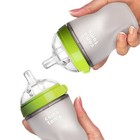 Comotomo Baby Bottle Double Pack  Green  8oz