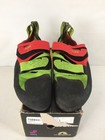 Very Good La Sportiva Kubo Men s Climbing Shoes  Goji neon  M45