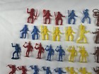 Vintage Marx 90  Plastic Figures  39 Indians 60 Cowboys  Play Set Replacements