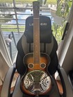 Regal Rd-40studio Series Squareneck Resonator Guitar - Vintage Sunburst