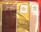 2 Prs Sz 11 Long Vtg Silky Sexy  Flat Knit Nylon Garter Stockings Mint