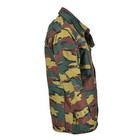Original Belgian Army Jacket Tactical Troops Field Uniform Jigsaw Military Parka