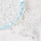 5600pcs White Half Pearls For Crafts  2 3 4 5 6 8 10mm Flat Back Round Pearls Be