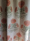 Society 6 Marigold - Persimmion Curtains