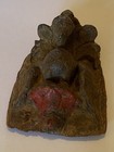 Antiquities Hindu Deity Temple Wood Carving Bird Peacock Sculpture