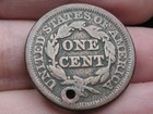 1846 Braided Hair Large Cent Penny- Small Date  Good vg Details