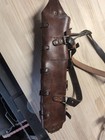 Original Swedish Ww2 M1910 Leather Bandolier 5 Cell Star Wars Mauser Canvas Side