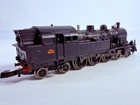 Marklin Mini-club Z-scale 88063 Sncf Class 232 Tc Steam Locomotive