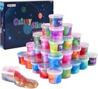Kids Party Favors Galaxy Slime Kit  30 Pack Bulk Rich Colorful Putty Toy  Str   