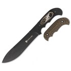 Italian Browning Fixed Blade Stow-away Survival Knife Made In Italy 320169bl