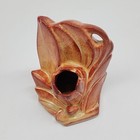 Vintage Mccoy Lily Bud Flower Vase Bookend Signed