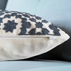 2pcs Pack Aitliving Decorative Throw Pillow Covers Muted Slate Blue Trellis