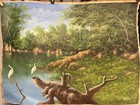 Ramon Martinez Oil On Canvas  Beautiful Nature Scene 30hx41w