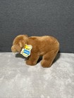 Dakin Grizzly Bear Berry Plush Vintage Realistic Soft Brown Toy Pet Lovey 11 l