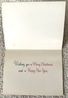 Unused Christmas Santa Sleep Cat Fireplace Vintage Greeting Card 1960s Sunshine