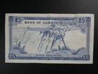 Very Scarce 1964 Zambia   5 Banknote  africa  Original Gvf