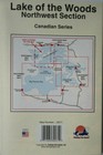 Lake Of The Woods Northwest Sect  Detailed Fishing Map  canada  Waterproof  q271