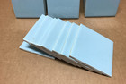 Vtg Lot 56 Mid-century Stylon Blue Nos Ceramic 4  Sq  Bathroom Tiles Old 699-26b