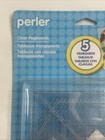 Perler   22750  Pack Of 5 Basic Shapes Clear Pegboards And Ironing Paper