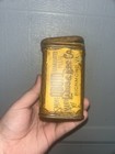 Vintage Advertising Empty Oboid Tobacco Tin 3 1 2x3 1 2x2 Nice Condition
