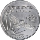 2008 Platinum American Eagle  100 Pcgs Ms70 Superb Eye Appeal