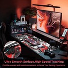 Gaming Mouse Pad  Fluid Pattern Mouse Pad 31 5x11 8inch Large Extended Computer