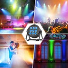 9x15w Led Rgbw Stage Lighting Par Light Dmx Beam Party Dj Disco Lights