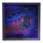 Marq Spusta  small Town   gold  Mini Print