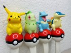 2000 Kelloggs Pokemon Talking Cereal Spoons Set Of 4 Read    Pikachu Totodile