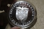 Panama 20 Balboas 1981  500 Silver Proof Low Mintage 3528 Pcs Rare Coin