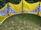 Kitesurfing Kite  Cautionz Spitfire 10 Meter 2016 With Bar And Bag 