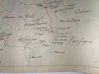 China Korea 19th Century Anonymous Unusual Manuscript Map