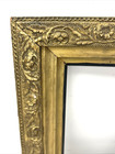Antique Victorian Ornate Wood Picture Frame Gold Gilt Gesso 12 5x10 5 Rect 