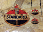 Standard Oil Co Rusty Vintage Look Distressed Vinyl Decal Sticker 3 5  - 2for1 