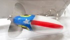 Fred Arbogast Jitterbug G651 White Flag New Old Stock