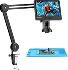 Tomlov  10  Digital Microscope 2000x  Coin Magnifier Flexible Arm For Soldering