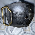 Solid Brass Fire Dept Belt Buckle Firefighting   Rescue Theme