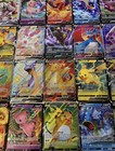 Pokemon Card Lot 100 Official Tcg Cards Ultra Rare Included Ex Gx V Mega   Holos