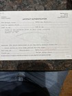 Authentic Arrowhead Artifact Ok 3 1 8in Dalton Made Grey Boone Chert  w 2 Papers