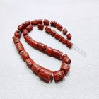 Vintage Natural Red Coral Loose Beads Mediterranean Italian Coral Beads Gemstone