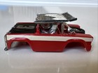 Aurora afx Baja Ford Bronco Ho Slot Car Body Only Red black  4