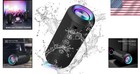 Portable Bluetooth Speaker Waterproof Wireless With Deep Bass 30hrs Playtime