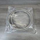 Lot Of 4 Swagelok Stainless Steel Braided Hoses  Different Sizes