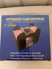 Automatic Card Shuffler Battery Operated 6 Deck Playing Card Dispenser Portable
