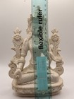 Beautiful White Tara Buddhist Deity Hard Resin Statue Sculpture   From Nepal
