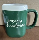 Rae Dunn    merry Christmas    Green Mug Artisan Collection By Magenta - M26b1