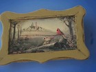 Vintage Miniature Print Red Cardinal Sam Timm - Dollhouse Size