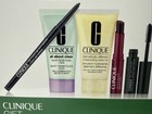 Clinique 5pc Gift Set  Facial Soap  Lotion  Eyeliner  Mascara  Lipstick Nib