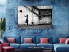 Banksy Balloon Girl Canvas Print - There Is Always Hope Wall Art