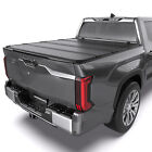 5 5ft Hard Tonneau Cover 4-fold For 2015-2025 Ford F150 F-150 Truck Bed Cover